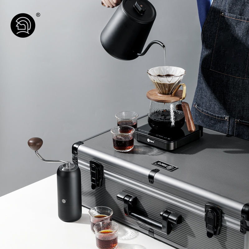 zeroHero Pourover Filter Coffee Suitcase Premium Gift Set