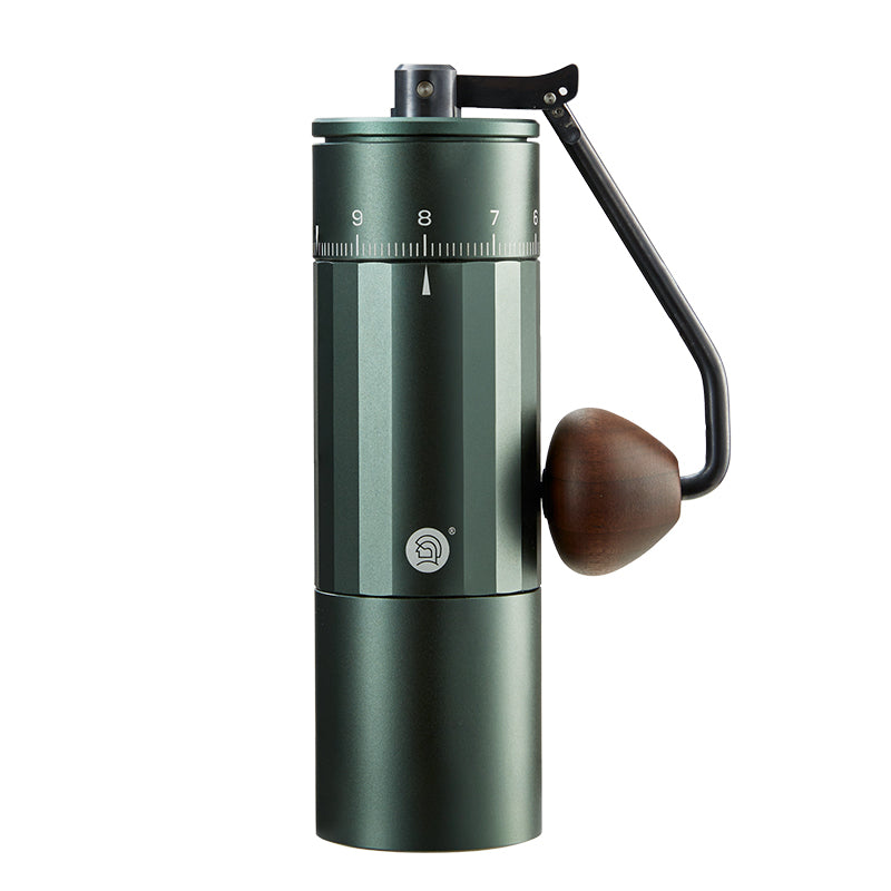 zeroHero Z5 X-FOLD Coffee Hand Grinder in Avocado Green. Available in Australia at Need More Beans NMB.