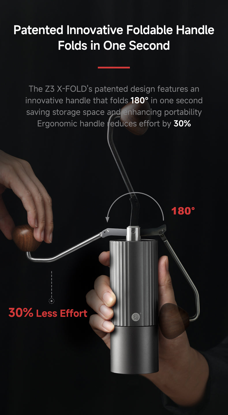 zeroHero Z3 X-FOLD Coffee Hand Grinder