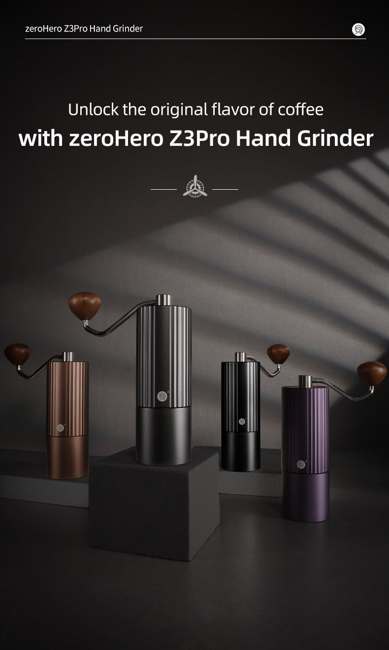 zeroHero Z3 PRO Coffee Hand Grinder